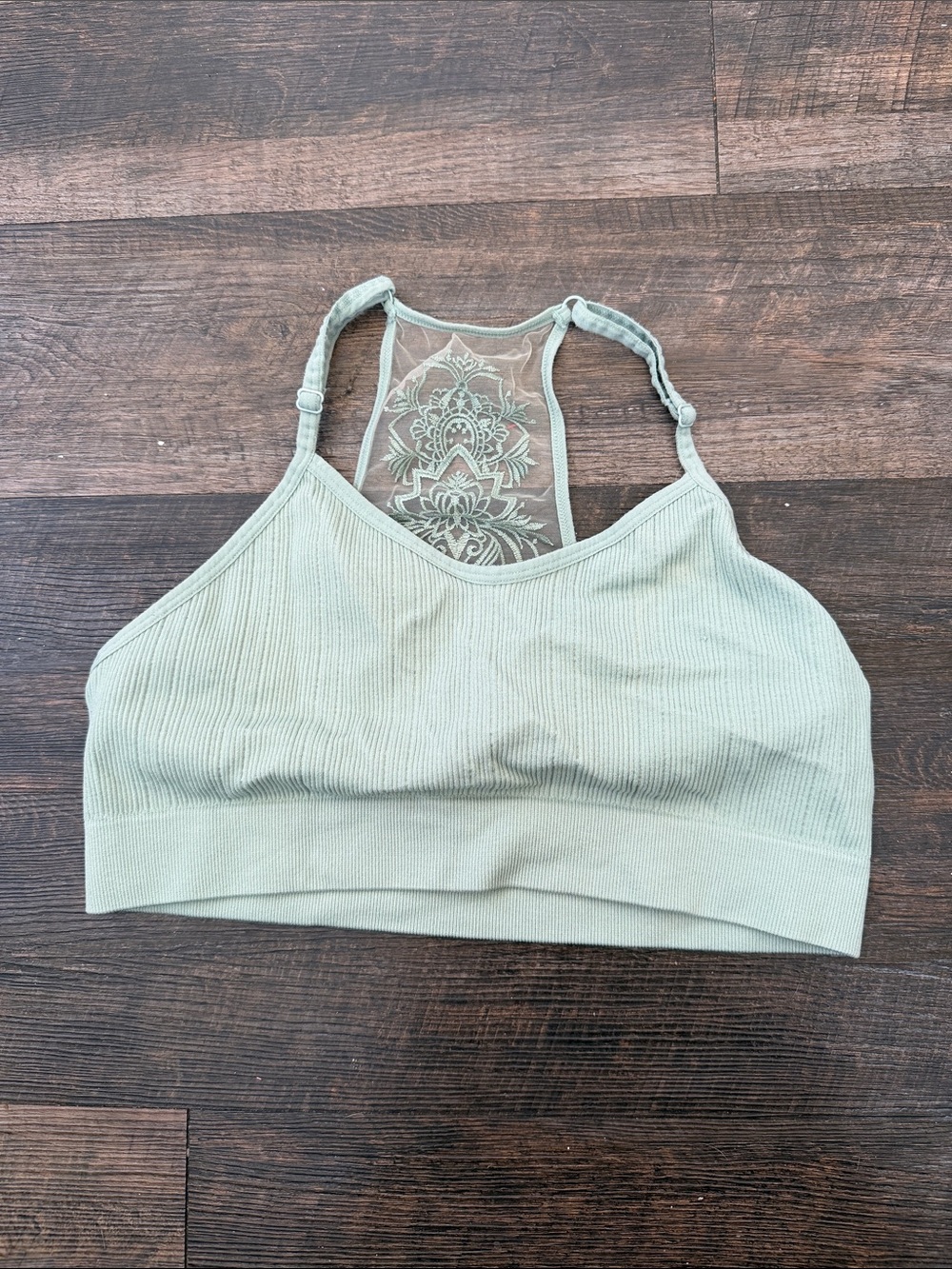 Bralette with lace detailing size 1x/2x